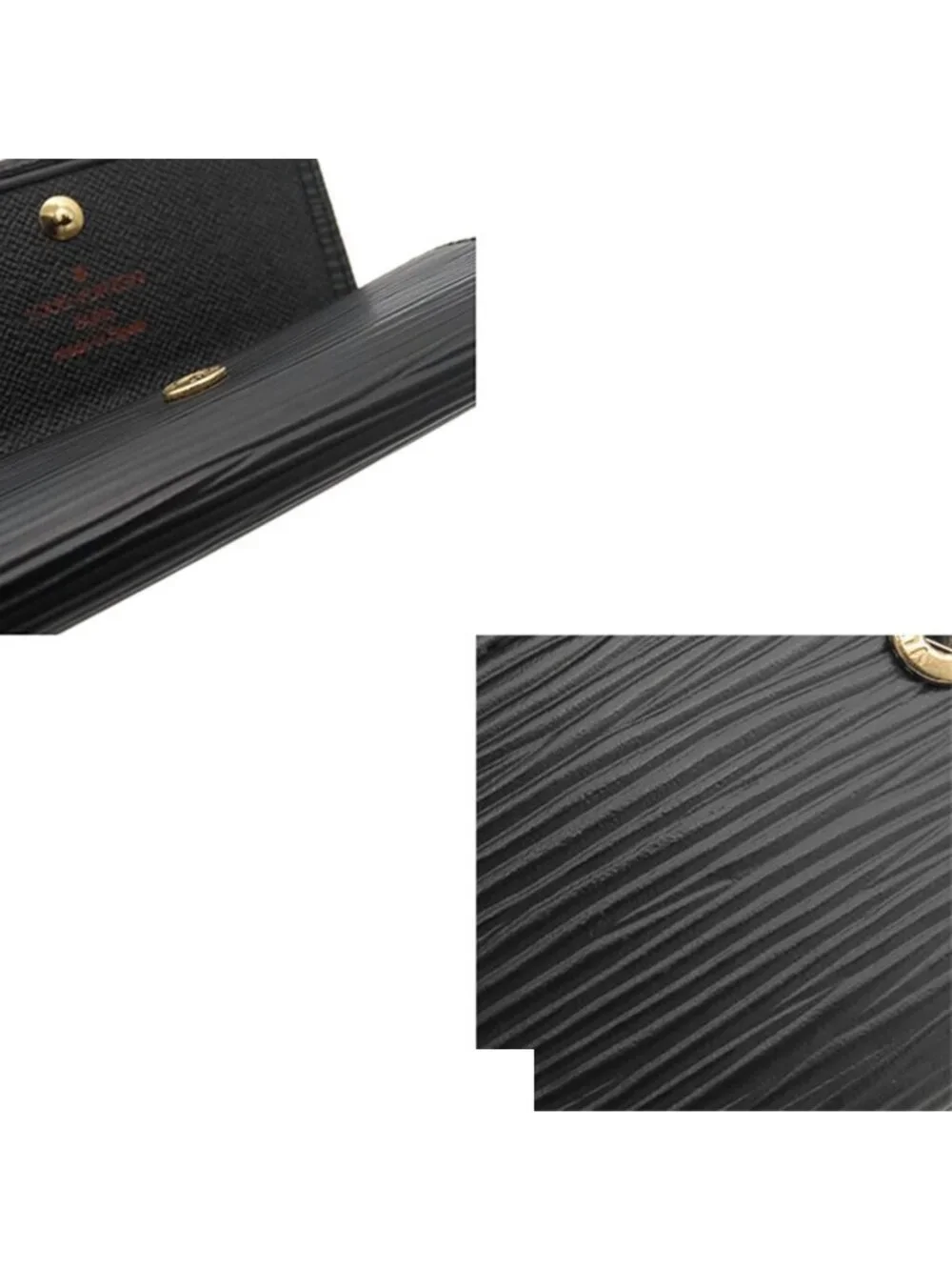 Louis Vuitton Multicles 6 Noir Black Epi Leather 6 with Key Case Key Holder